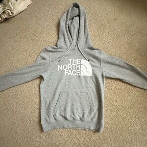 The North Face Light Gray Men's Hoodie